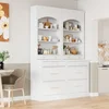 White + MDF + Farmhouse