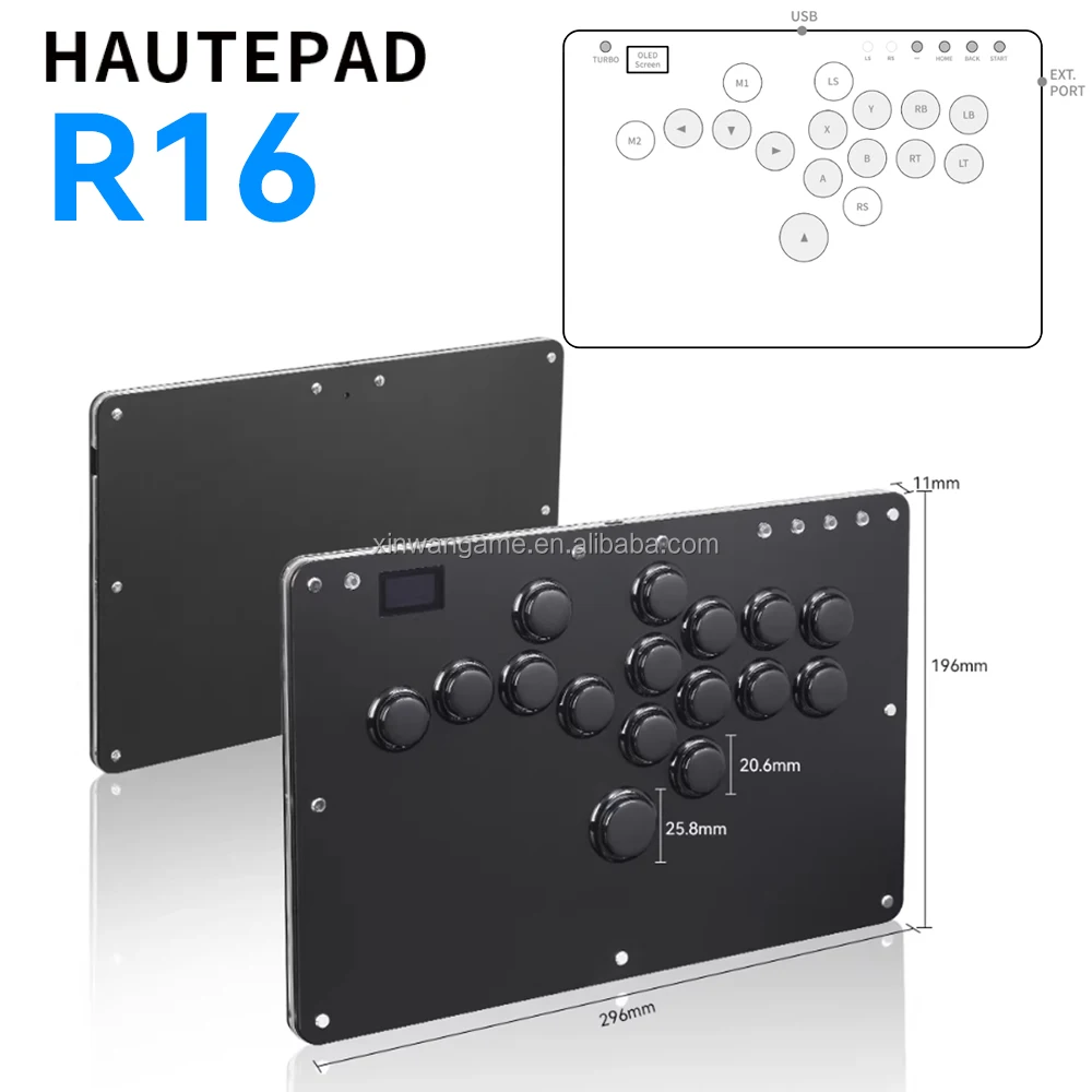 R16 Hitbox Console Controller - Perfect for Arcade Games