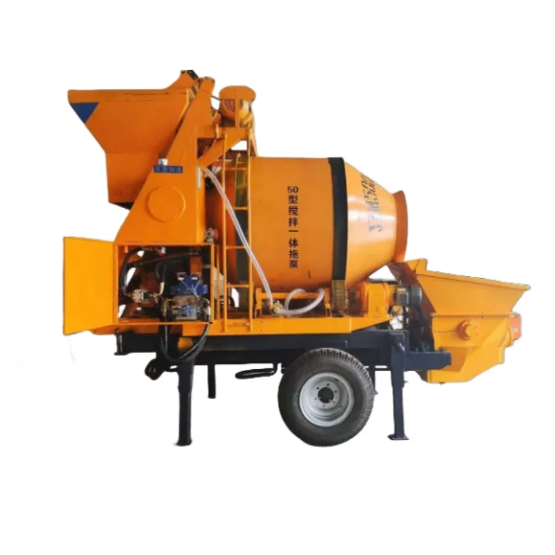 Concrete Drum Mixing Pump Large Particle Building Mixing Secondary