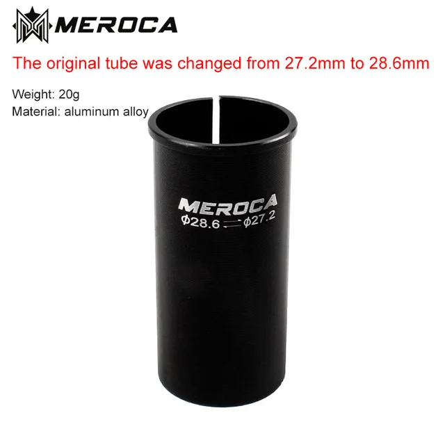 MEROCA Aluminum Alloy Bicycle Seatpost Caliber Adapter 27.2mm to 33.9mm Bicycle Accessories