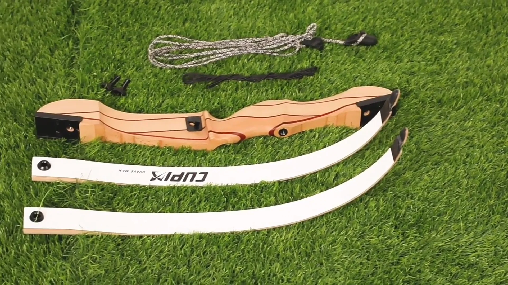 Recurve Bow Archery Hunting Competition F2 Handmade Takedown Wooden