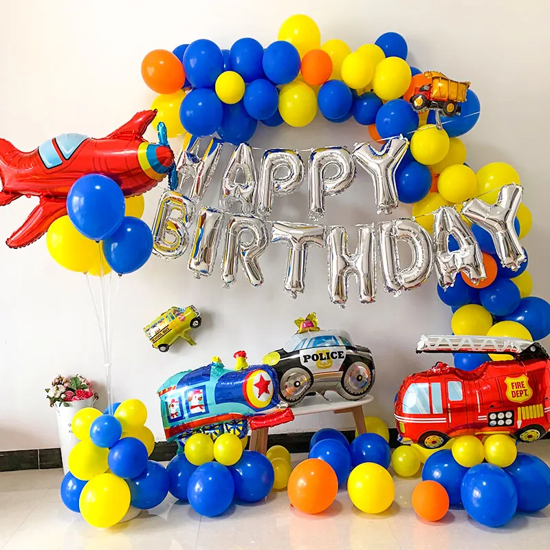 Transport Fournitures De Fete Vehicule Ensemble De Ballons Decorations De Fete D Anniversaire Pour Les Garcons Buy Transport Partie Fournitures Vehicule Ballons Ensemble Decorations De Fete D Anniversaire Pour Les Garcons Product On Alibaba Com