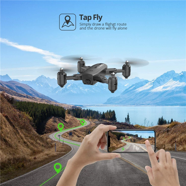 deerc d30 foldable drone with 1080p fpv hd camera