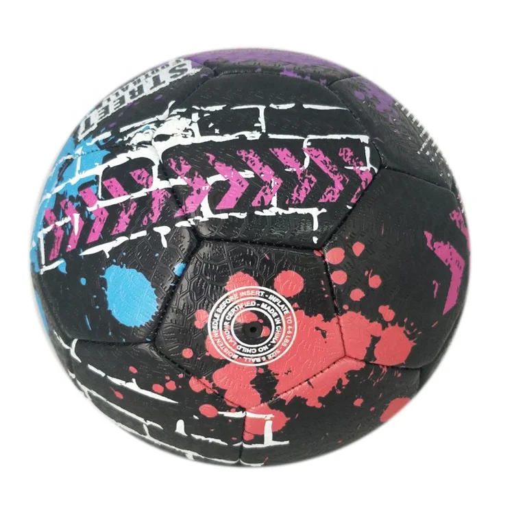 2 50 мм матовая черная шина узор ПВХ пена кожа размер 5 открытый уличный футбольный мяч новый спортивный дизайн Манчестер