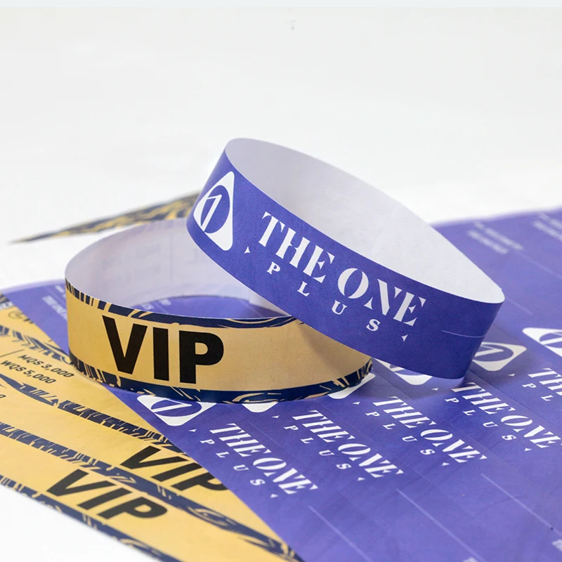 Cheap custom tyvek wristbands party tyvek wristbands waterproof tyvek bracelet with whatsapp ins qr code