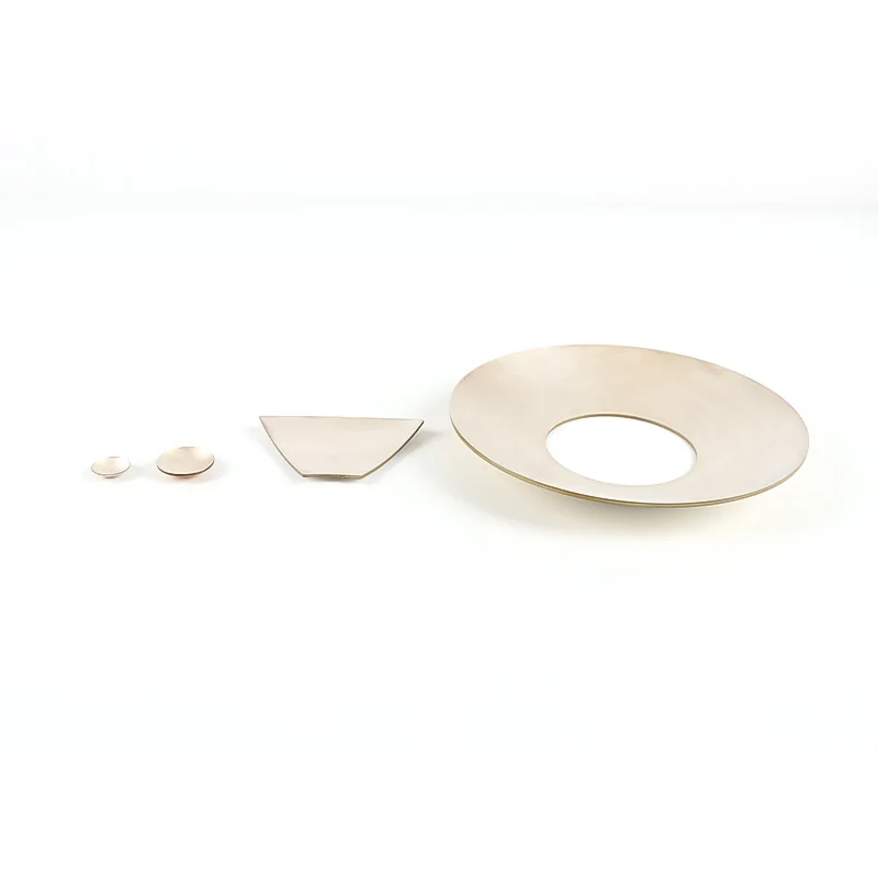 Disc Piezo Flaky Ceramic Sheets Piezoelectric Ceramic Suitable For