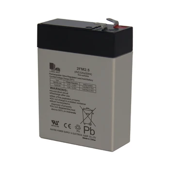 Wholesale 4V2.5AH Lead Acid AGM Sealed Battery for Power Systems Consumer Electronics Automotive Toys Home Appliances