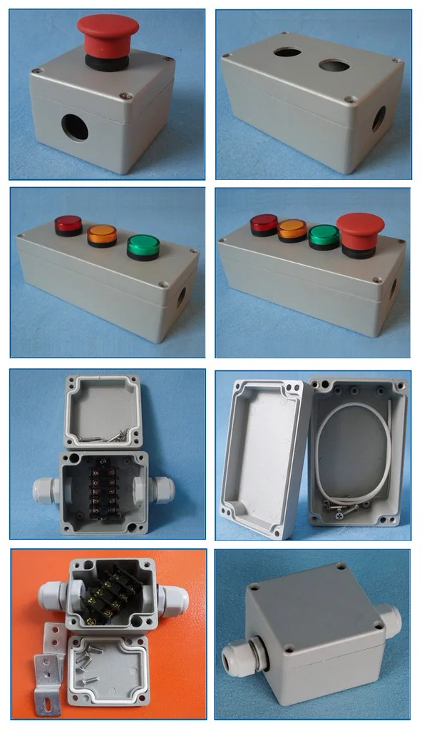 Saipwellsaip Extruded Aluminum Enclosure Ip66 Aluminium Project Box Aluminium Metal Box Sp Ag 6866