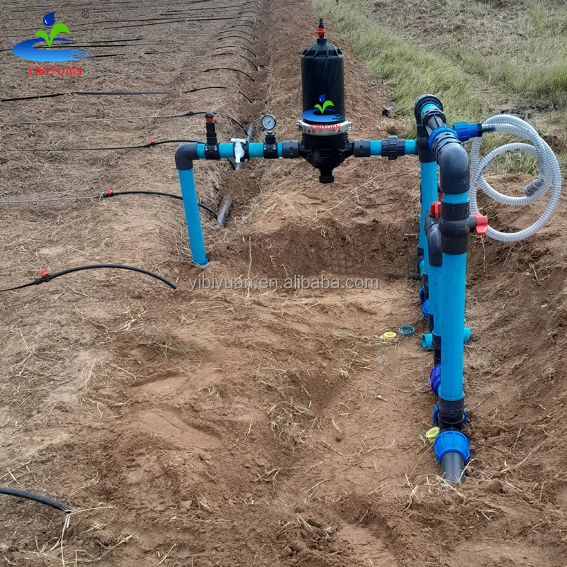 Smart Drip Irrigation System Kit with HDPE Pipe Fittings and Valve for Garden Greenhouse Farm Agricultural Use
