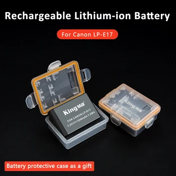 KingMa Replacement Battery LP-E17 LP E17 for Canon EOS M3 M5 M6 77D 200D 750D 760D 800D 8000D 9000D Rebel T6i T7i SL2 Kiss X8i detail image