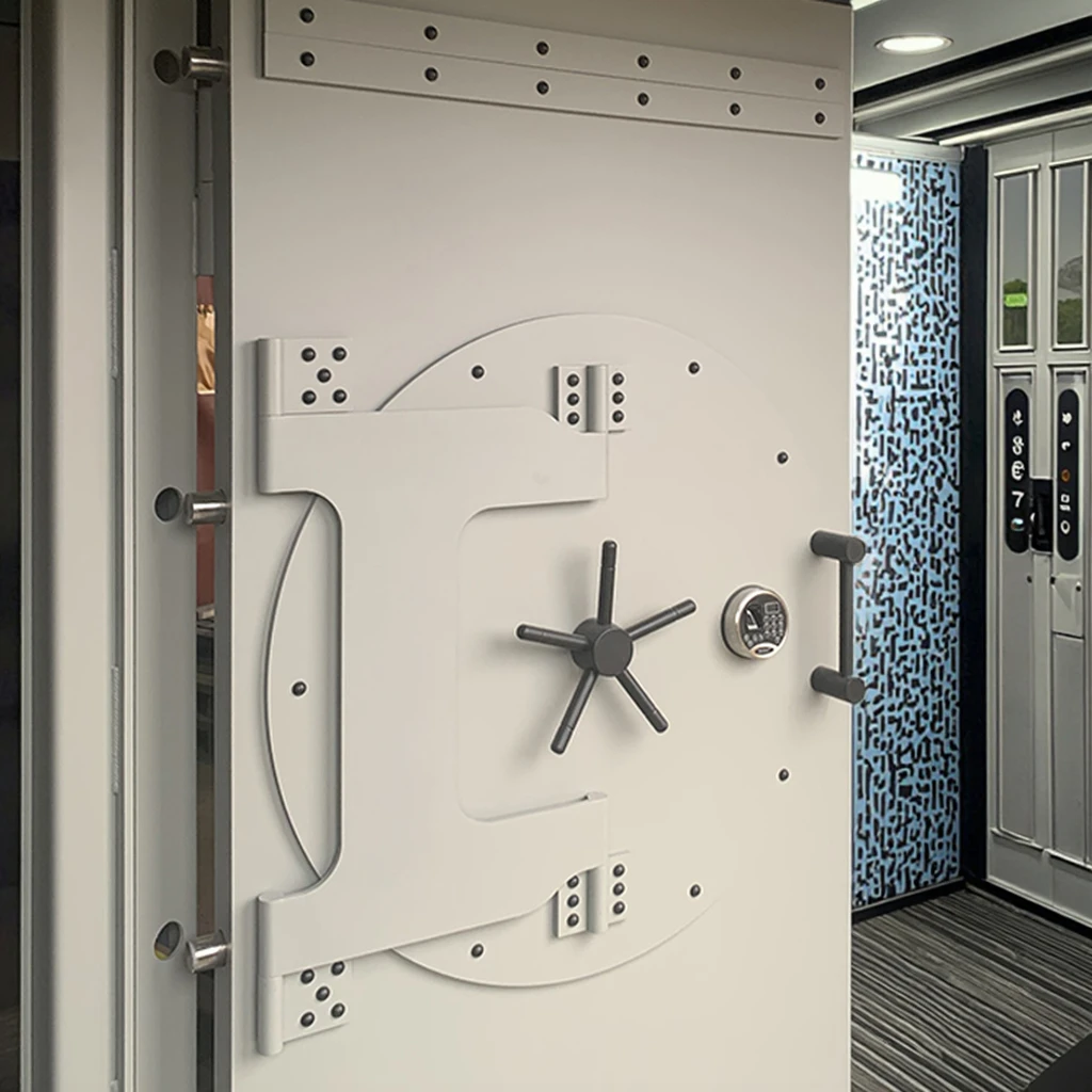 CEQSAE Customized China Luxury Anti-theft Vault Door Security Premium Protection Bank Security Safe Vault Doors