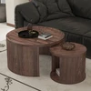 walnut + MDF+Primary Living Space