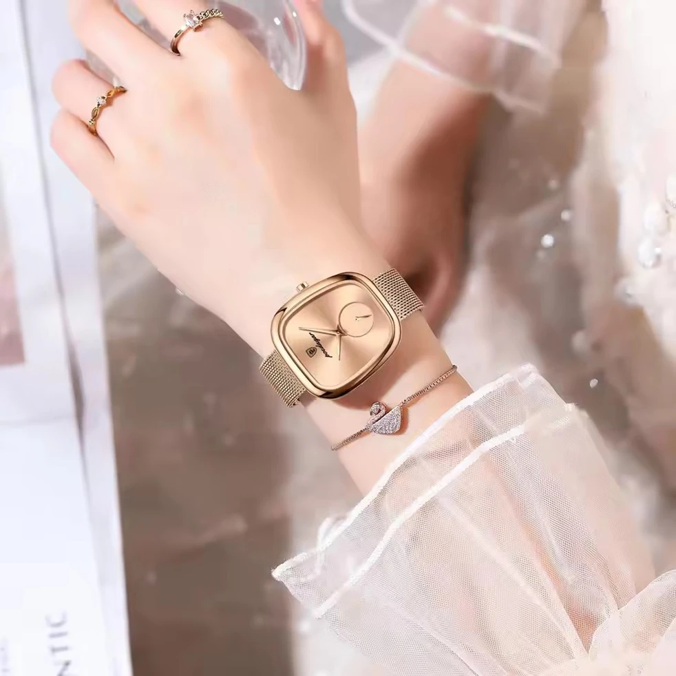 Top Brand POEDAGAR 783 Womens Watch Waterproof Stainless Steel Quartz Ladies Watch High aperçu 3