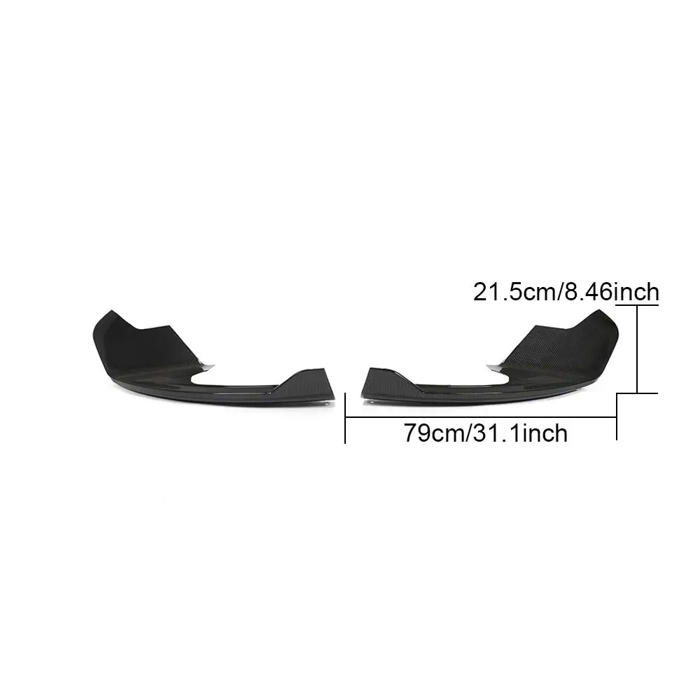 Diffuseur Avant En Fibre De Carbone Pour McLaren 570S/570GT - Style Sport, Séparateur De Lèvre