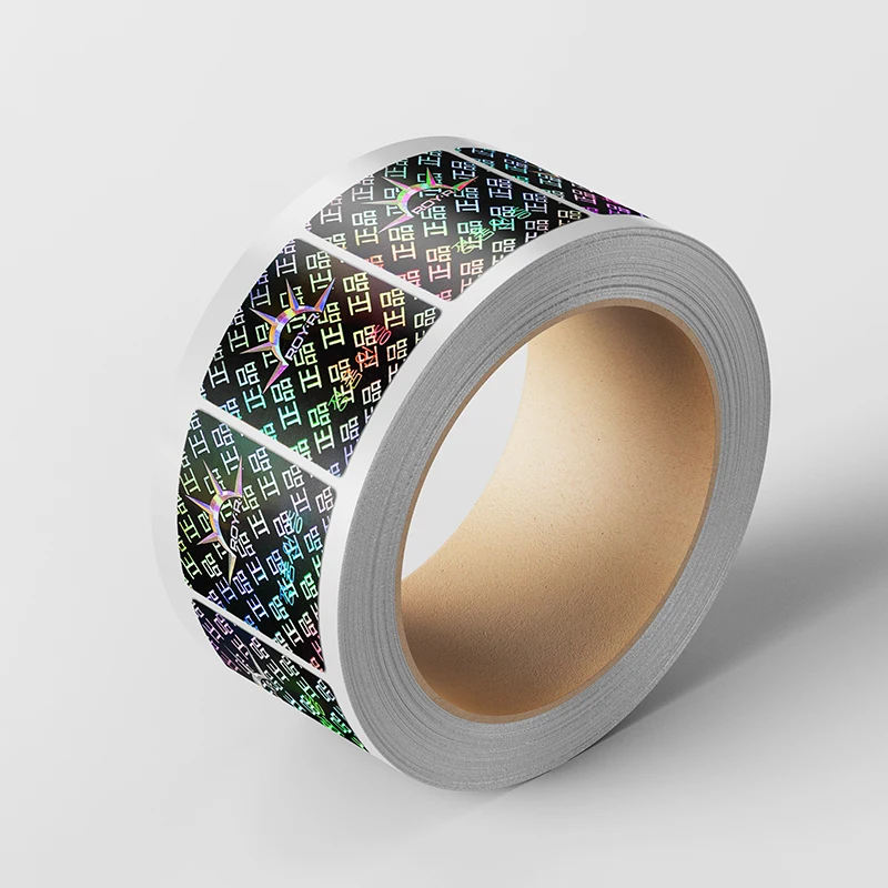 Custom UV INK Optical Clear Lamination Variable Holo Stickers 3D Hologram Inkjet Printable Holographic Sticker Roll