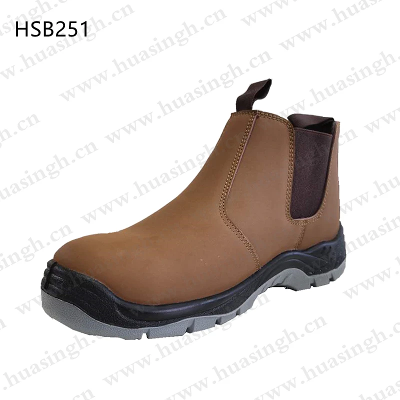 LXG,lumberjack Steel Toe Insert Anti-slip Work Boots PU/PU Outsole Smelting Dual Colors Safety Shoes HSB251