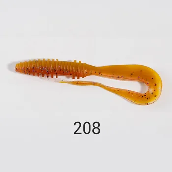 NOEBY 2.7g Soft Silicone Lures Special Tail Worms Bait Smelling Isca Luminous Lure for Carp Bass Saltwater Freshwater – Soft Lure – view 4