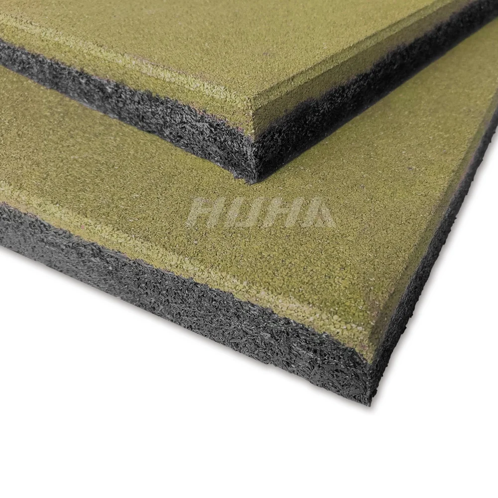 Guangdong Factory Safety Bulletproof Ballistic Rubber Tiles for Shooting Ranges Floor Wall Rubber Mats