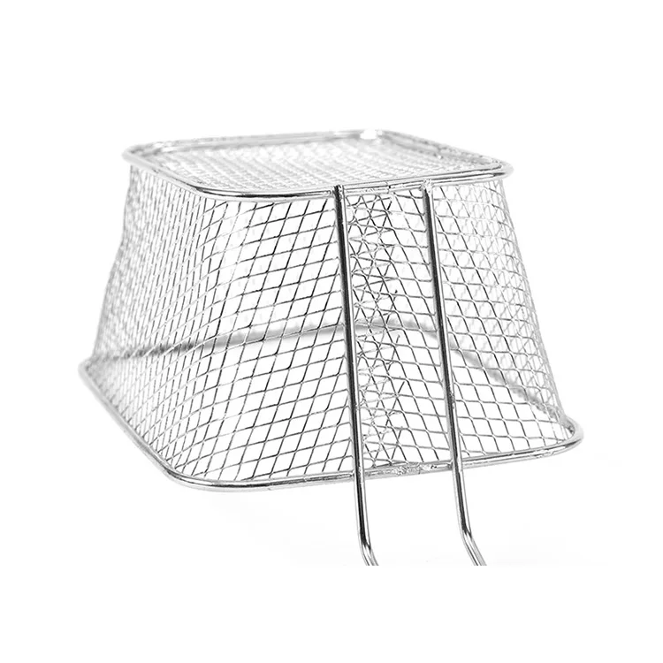 Заводская поставка металлическая корзина для картофеля фри высокого качества слива
