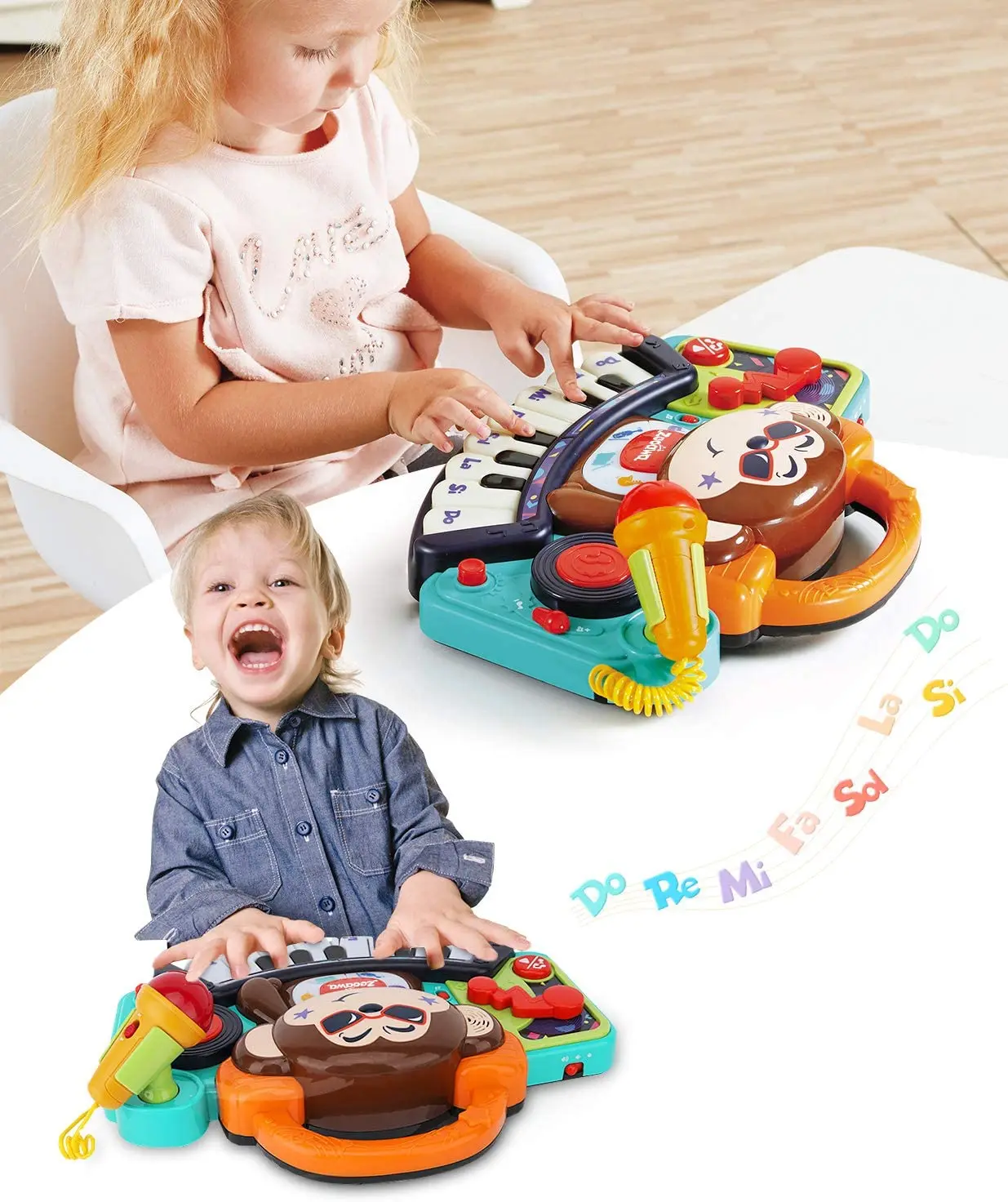 Scooawa Jouet De Piano Musical Pour Enfants Jouet D Apprentissage Educatif Ideal Comme Cadeau D Anniversaire Pour 18 24 Mois De 2 Et 3 Ans Petite Fille Et Garcon Buy Enfant Musical Singe Piano Clavier Jouets