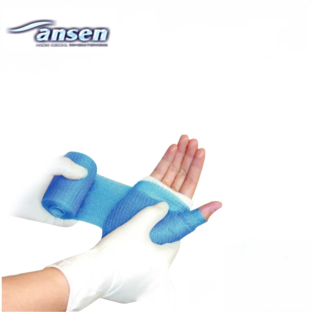 Alibaba China Medical Hospital Disposable Items Supply Orthopedic Fiberglass Casting Tape Machine CE Certified Waterproof Class