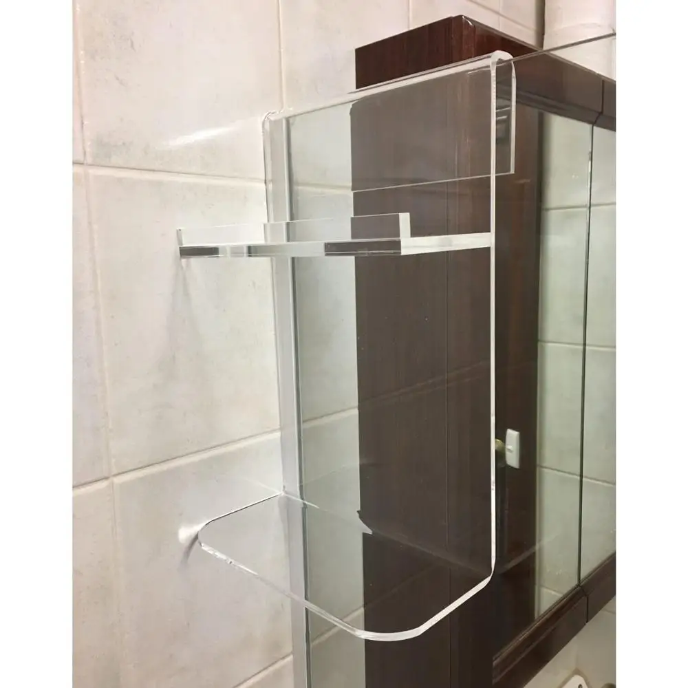 Source Wholesale hanging high quality clear acrylic bathroom shower caddy  on m.