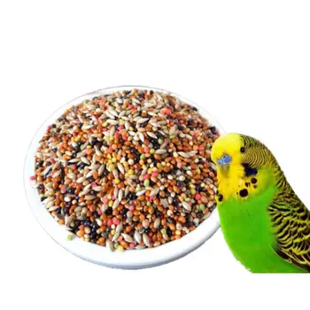 Bulk Mix small bird parrot seeds budgerigar Lovebird food with nourishing pill