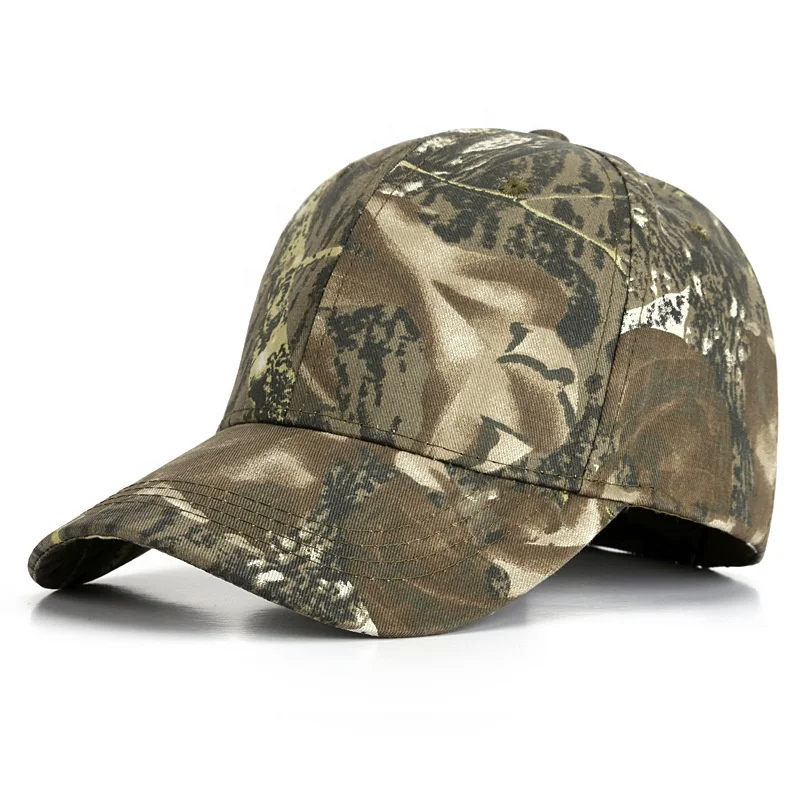 High Quality Custom 6-Panel Embroidered Dad Hat Cap Men 3d Embroidered Custom Logo Camouflage Sport Baseball Cap Trucker Cap
