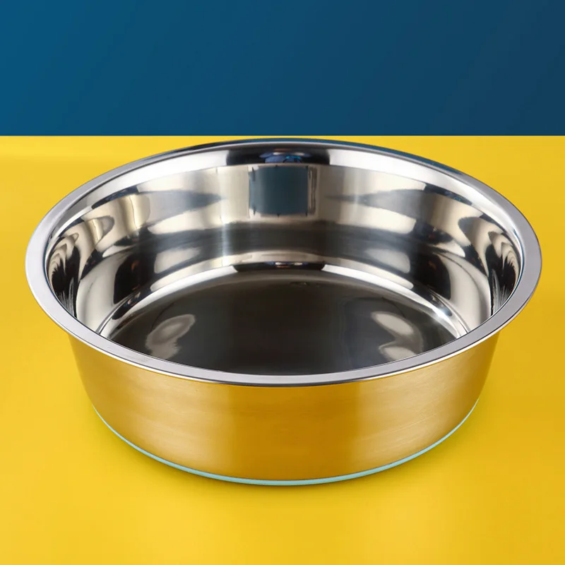 Dog Bowl Wholesale Slow Feeder Factory Stainless Steel With Silicone
