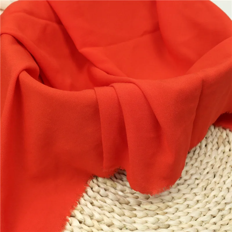 New product skirts fabric Woman dress %Rayon Dyeing 30*30/68*68 Plain