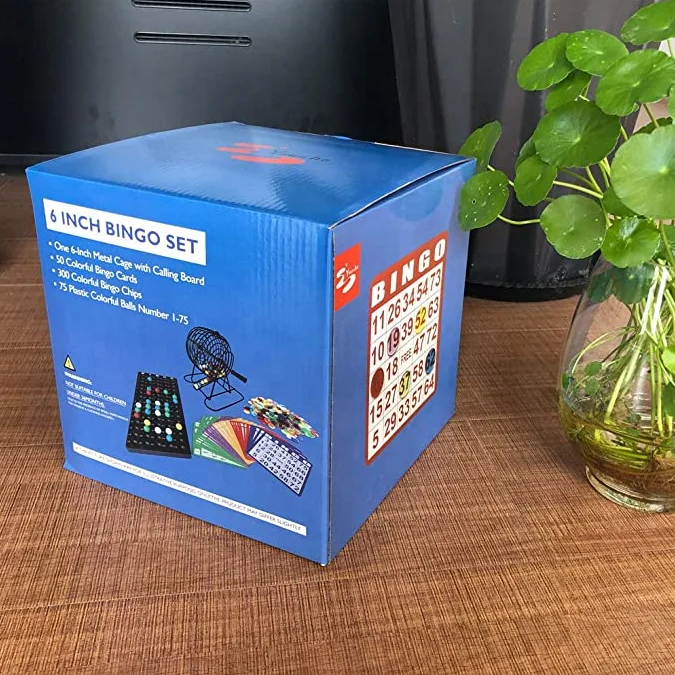 6 дюймов в форме металлической птичьей клетки бинго игры