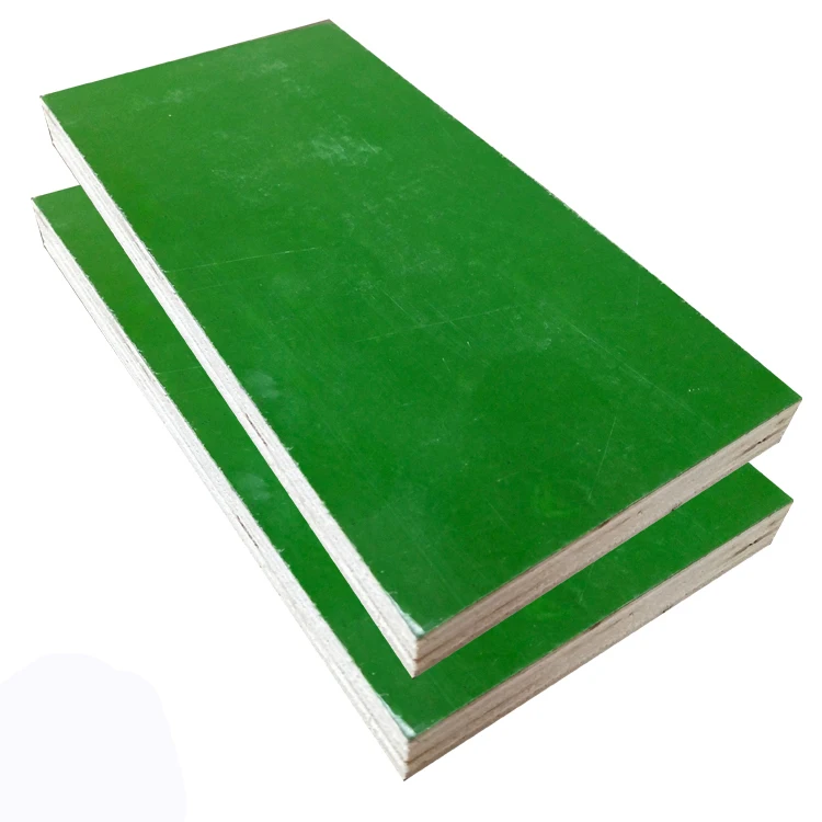 GREEN PP PLASTIC FILM FACED FORMWORK PLYWOOD details