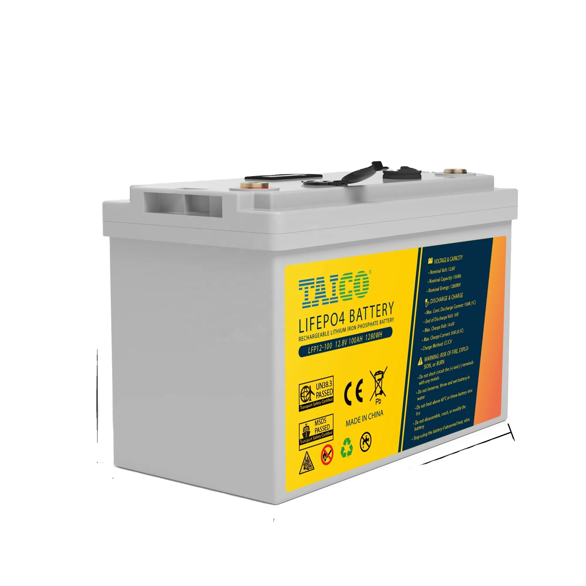12V 100AH ディープサイクルバッテリー3つ　 ディープサイクル 12.8V 100Ah リチウム鉄リン酸バッテリー 充電式