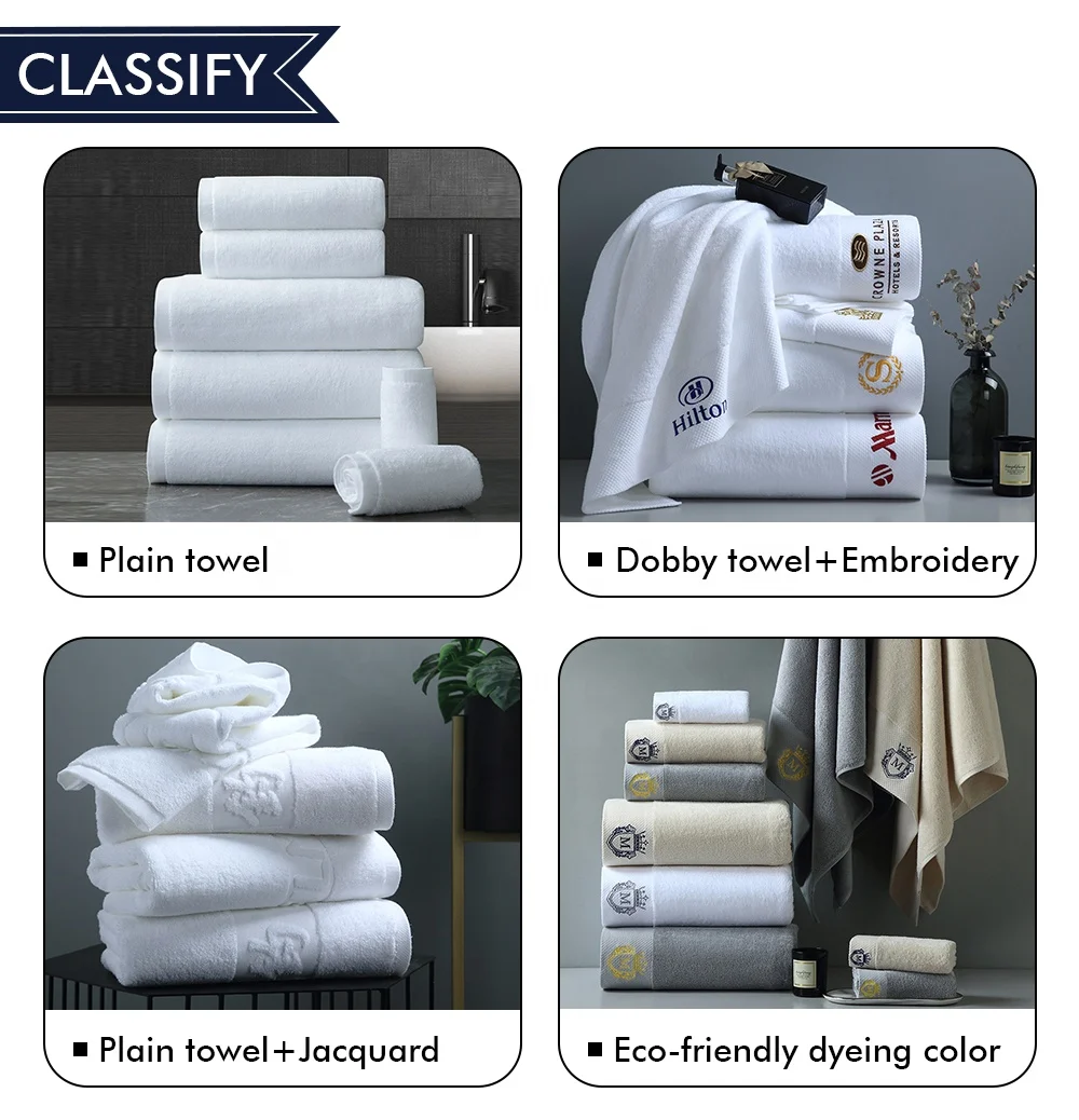 Hotelier Best Selling 100*200cm Super Absorbent 100% Cotton White