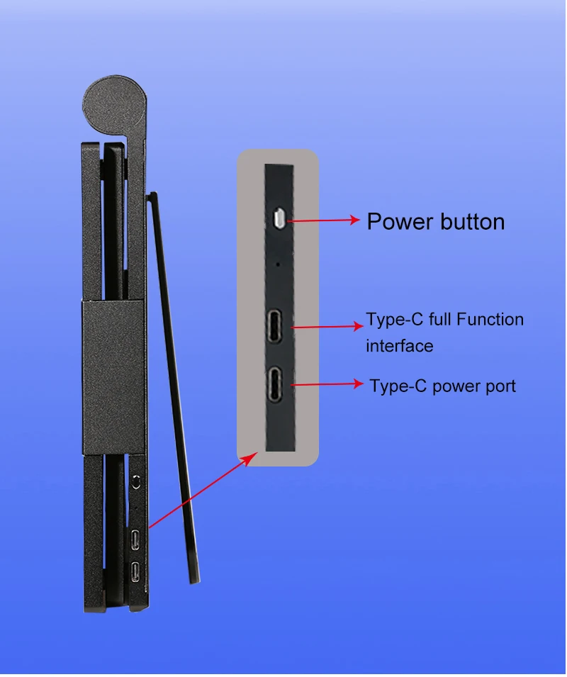 Factory Oem/odm Triple Laptop Screen Extender Dual 13.3 Inch 1080p Lcd