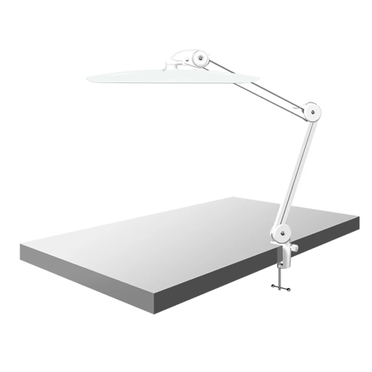 2028 Schoonheidssalon 38W Modieuze Manicure Lamp Dimbaar Verstelbare Arm Oogverzorgende Led Nagel Bureau Lamp voor Tafel Thuis Kantoor