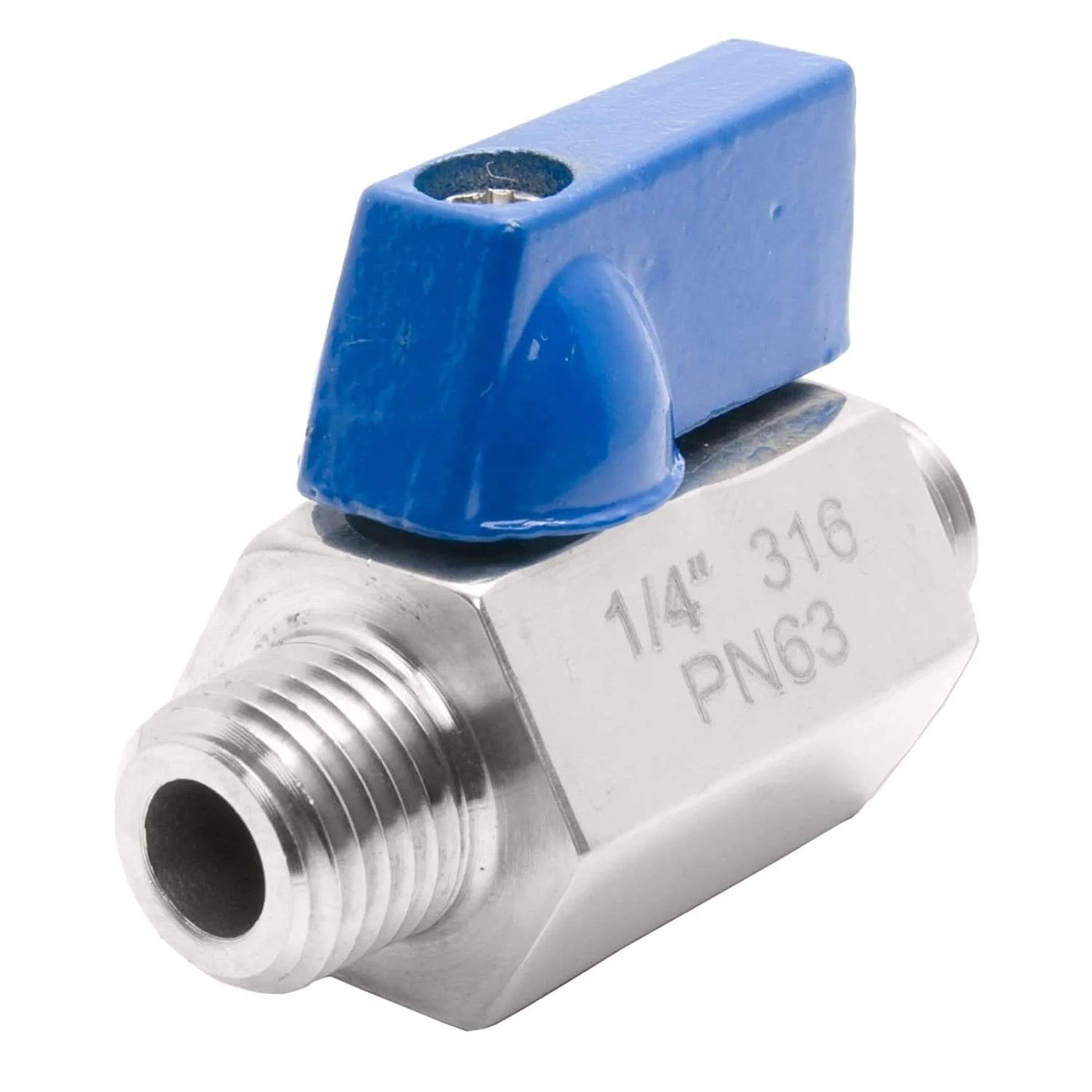 Ball Valve for Water  Oil and Gas Stainless Steel  Mini Fitting Ball Valve FF
