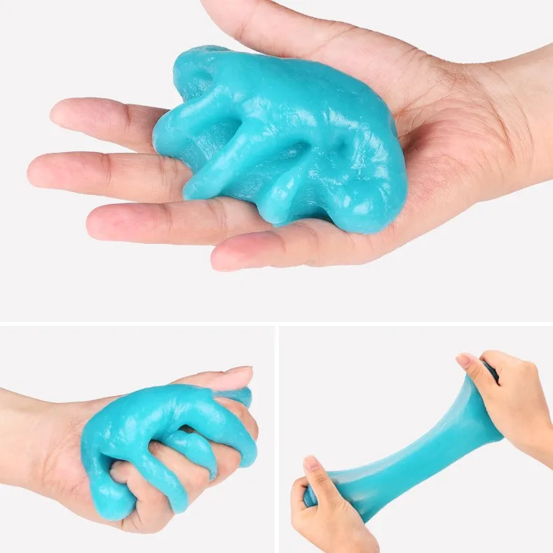 Автомобильный гель для очистки мягкого клея автомобильный воздухозаборник вакуумный грязевой Многофункциональный зазор клавиатуры для очистки грязи