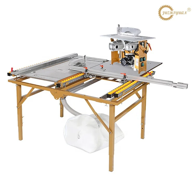 Wood Cutting Machine Woodworking High Quality Dust Free Sliding Table