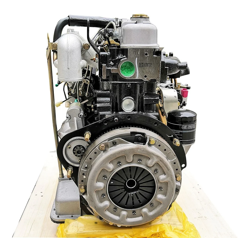 4JB1型ディーゼルエンジン 新しい Isuzu 4JB1 ディーゼルエンジン 57kW 3600rpm 水冷式 1年保証
