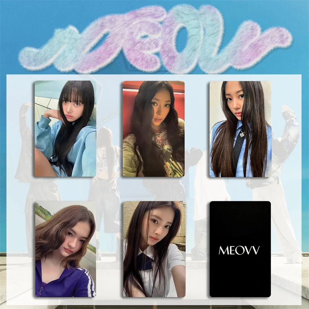 Kpop MEOVV シングル MEOW フォトカード ポストカード アルバム LOMO