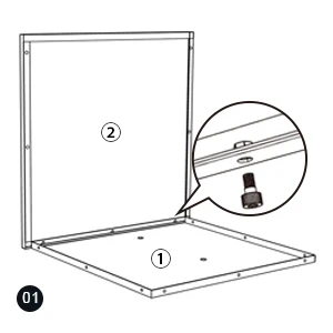 Metalltöpfe und Pflanzgefäße