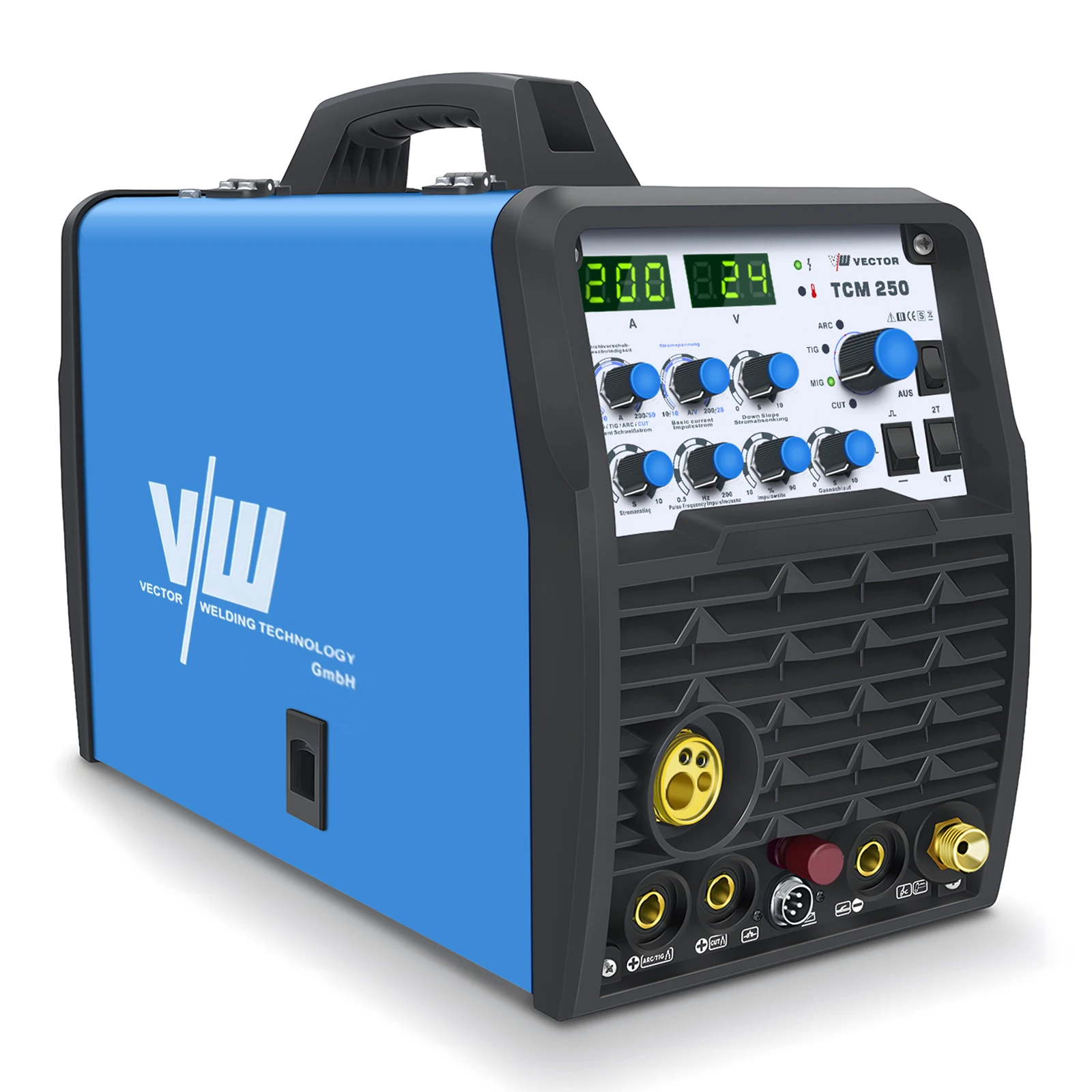 Stahlwerk & Vector TCM250 Laser Welding Machine Aluminum Welder Machine 6in1 MIG Welding Machine