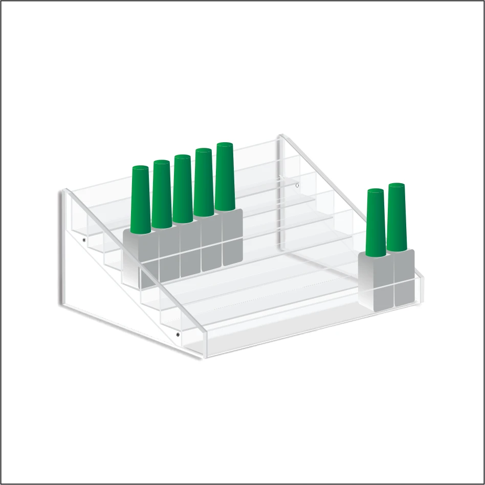 Oniissy Sonne & Mond Regal - Kristall Vitrine Für Steine, Deko & Nagellack