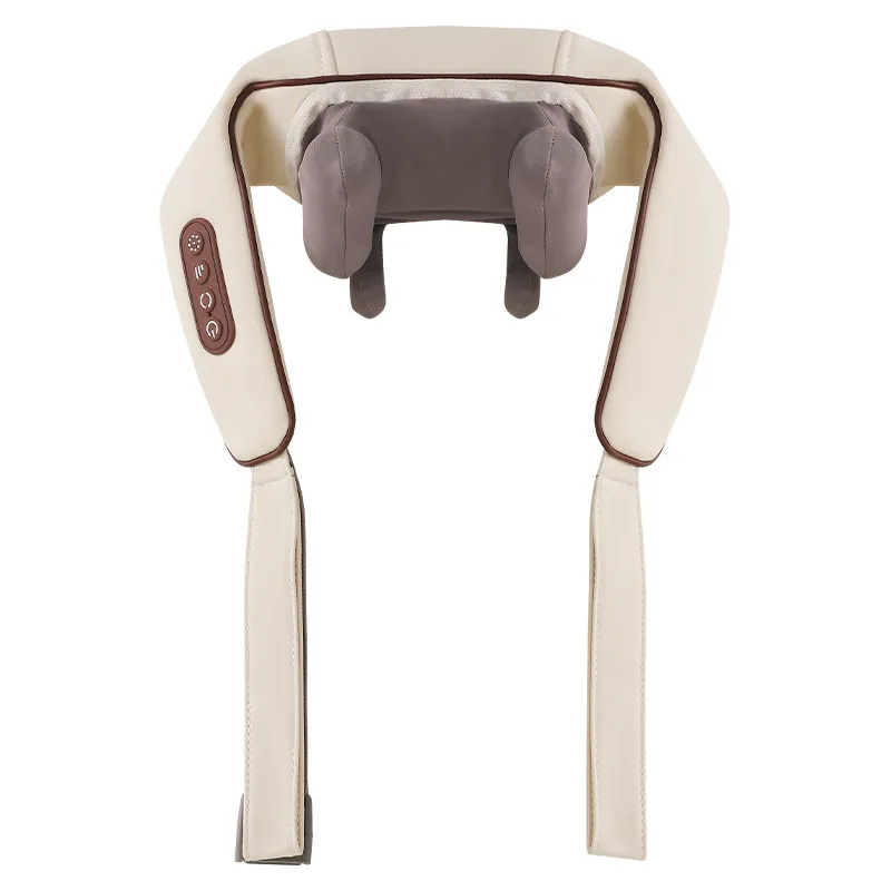 2025 Upgraded Electric Deep Tissue 3d Kneading Neck Massager Hands Free Portable Neck and Shoulder Massager for Pain Relief