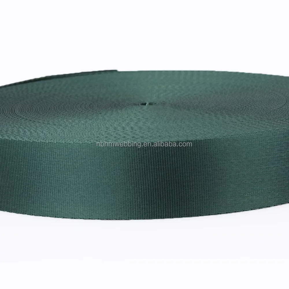 Высококачественный нейлоновый ремешок для ленты зеленого и синего цвета с покрытием Высокопрочное полотняное плетение поводки собак оптовая продажа
