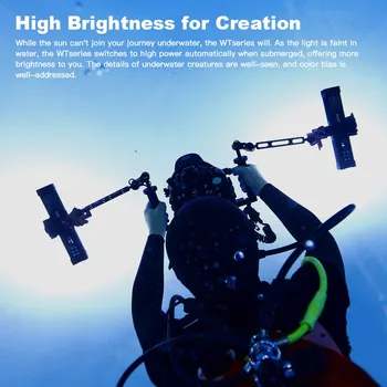 Godox LED Dive Light RGB Tube Light WT25R WT25D WT40R WT40D WT60R WT60D Underwater Photography Video Lighting for Creating Shoot detail image