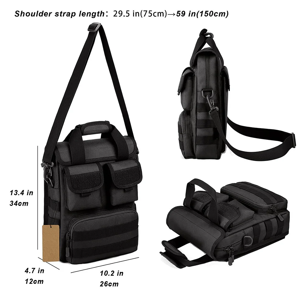 FREE SAMPLE Assault Messenger Bag Men's Practical Sling Shoulder Bag Briefcase Assault Equipment Handbag Practical Carrying Bag