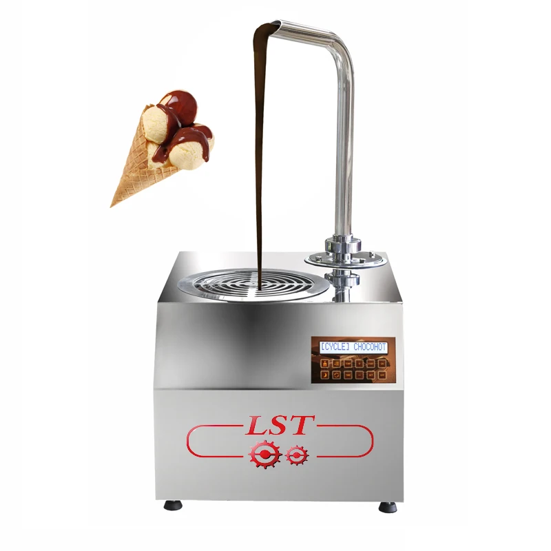 Chocolate Dispenser Machine Chocolate Melting Machine for Ice