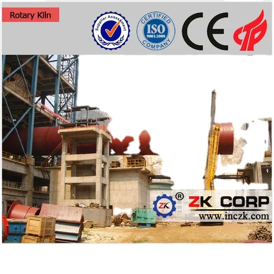 Небольшой мини-полная цементного завода по производству мощностью 600TPD